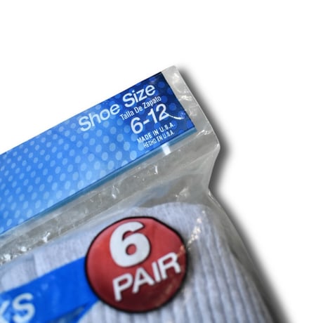 DEADSTOCK "STARTER" 6P CREW SOCKS