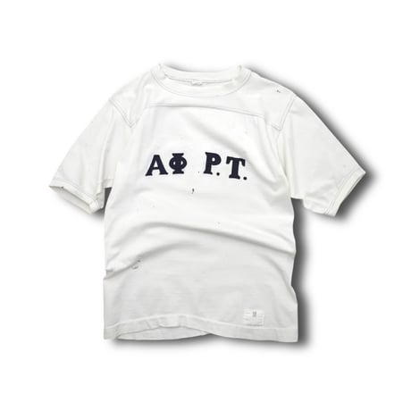 USED 70’S PAINTED FOOTBALL T-SHIRT