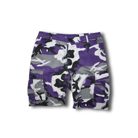 USED ”00’S ROTHCO” CITY CAMO CARGO SHORTS