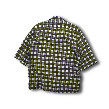 USED "JOSEPH" PLAID S/S SHIRTS