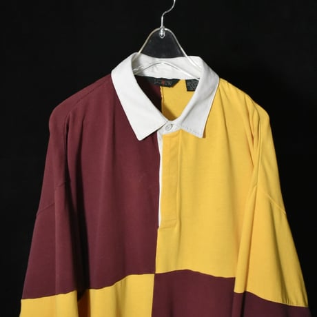 USED "90'S J.CREW" PATTERN RAGGER SHIRT