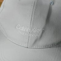 USED "CALVIN KLEIN FRAGRANCE" 6 PANEL CAP