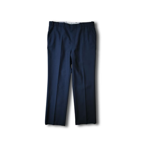 USED UNKNOWN POLY WOOL STRIPE SLACKS