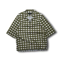 USED "JOSEPH" PLAID S/S SHIRTS