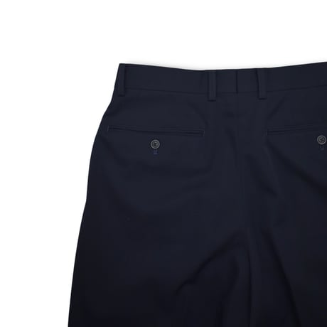 USED "90'S ISSEY MIYAKE MEN" GABARDINE WIDE SLACKS