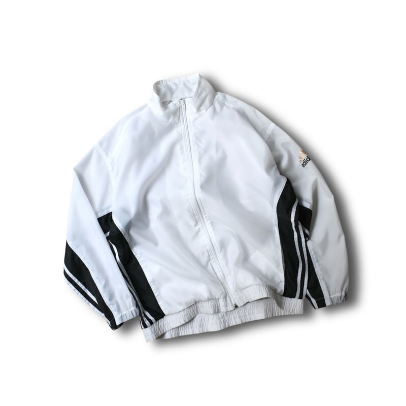 ジャケット・アウター ~90's adidas nylon jacket 90s adidas Nylon Jacket (BLACK/YELLOW) XL アディダス