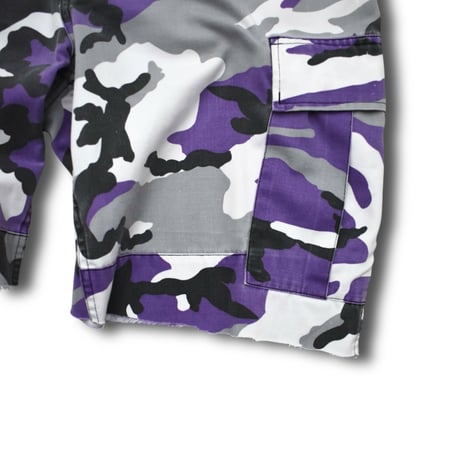 USED ”00’S ROTHCO” CITY CAMO CARGO SHORTS