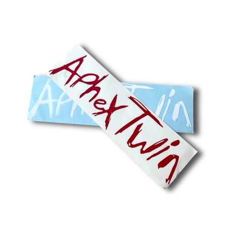 "Aphex Twin / Björk" STICKERS