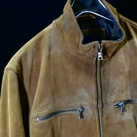 USED "BANANA REPUBLIC" SUEDE RIDERS JACKET