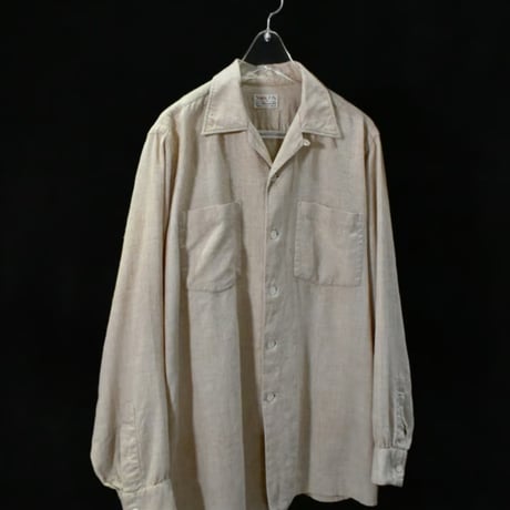 VINTAGE "60'S VIYELLA by HATHAWAY" WOOL COTTON BOX SHIRT