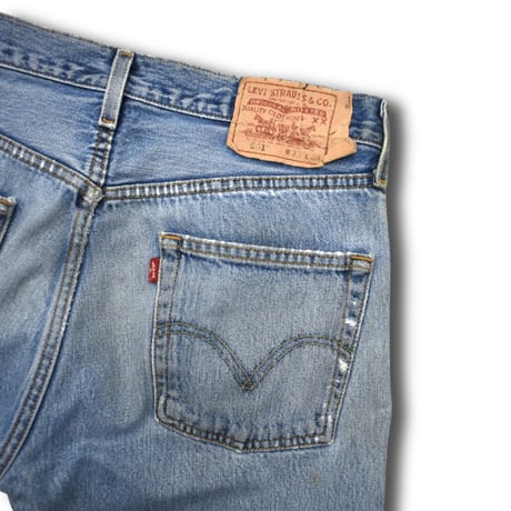 USED ”00’S LEVI’S 501” DENIM PANTS
