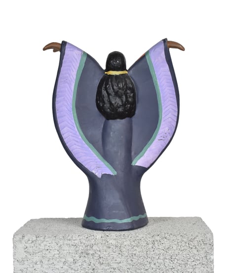 AFRICAN LADY STATUE