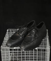 USED "MICHEL DUCK TRADITION" MESH LETAHER SHOES