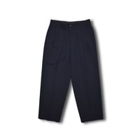 USED "90'S ISSEY MIYAKE MEN" GABARDINE WIDE SLACKS