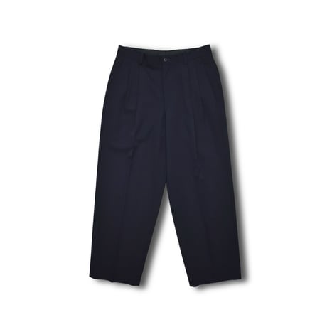 USED "90'S ISSEY MIYAKE MEN" GABARDINE WIDE SLACKS