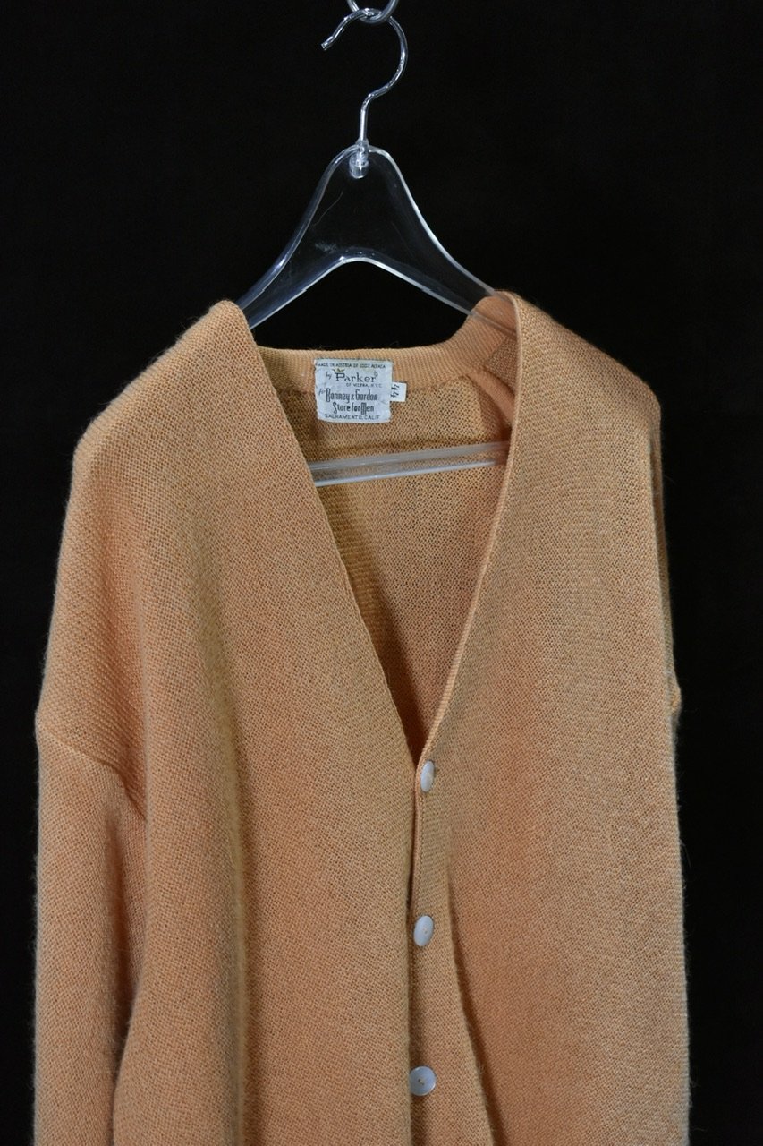 カラーリング◎　60〜70's parker vintage cardigan Vintage-70s-Men-