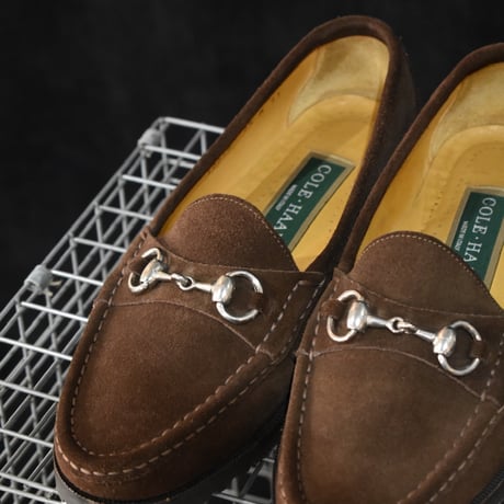 USED "COLE HAAN" SUEDE BIT LOAFER