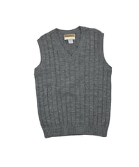 USED "THE COUNTRY SQUIRE / JANTZEN" CABLE KNIT VEST