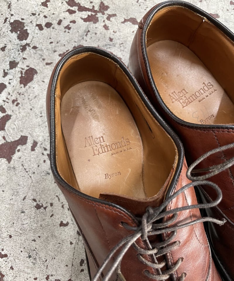 カラーブラウンダークブラウン【美品】 アレンエドモンズ Allen Edmonds バイロン 9.5 D