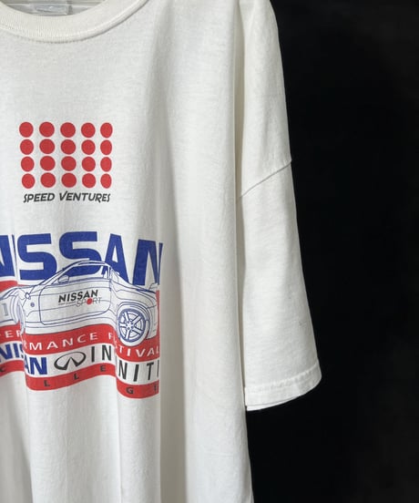 USED "NISSAN" FESTIVAL T−SHIRT