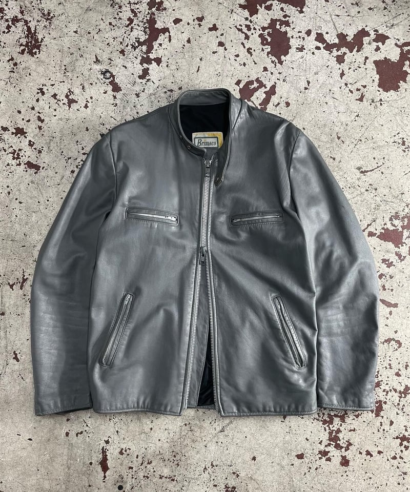 GQ3293◇Brimaco : 70's ヴィンテージ レザーライダース GQ3293