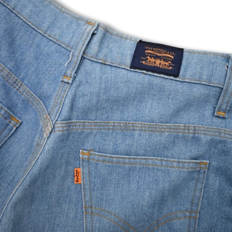 USED "70'S LEVI'S" BOOT CUT DENIM PANTS