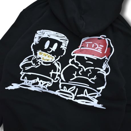 USED "TDE / ISAIAH RASHAD” MERCH HOODIE