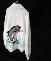 USED HAND MADE COWICHAN KNIT
