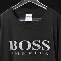 USED "90'S BOSS AMERICA" T-SHIRT