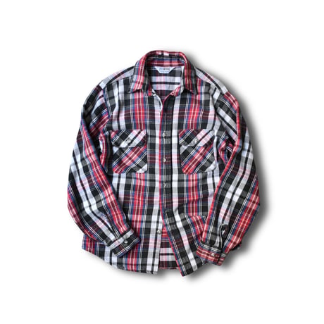 USED "70-80’S FIVE BROTHERS" HEAVY NEL SHIRT