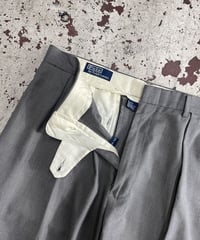 USED 90-00’S “POLO RALPH LAUREN” 2-TUCK TROUSERS