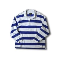USED "90'S EBTEK / EDDIE BAUER" L/S POLO SHIRT