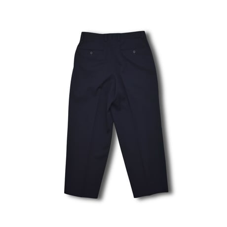 USED "90'S ISSEY MIYAKE MEN" GABARDINE WIDE SLACKS