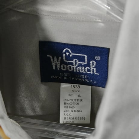 USED "80'S WOOLRICH" SAFARI SHIRT JACKET