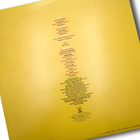 USED "82'S MILES DAVIS" WE WANT MILES