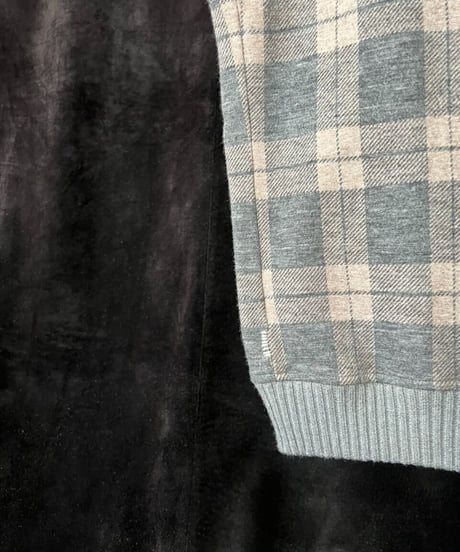 USED "ELEVENTY" WOOL BREND CHECK VEST