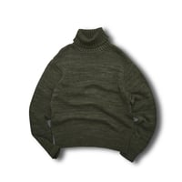 NOS "RRL" TURTLE NECK COTTON SWEATER