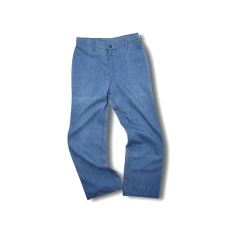 USED "70'S LEVI'S" BOOT CUT DENIM PANTS