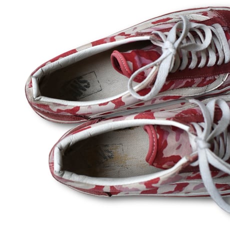 USED "90'S VANS / OLD SKOOL" PINK CAMO