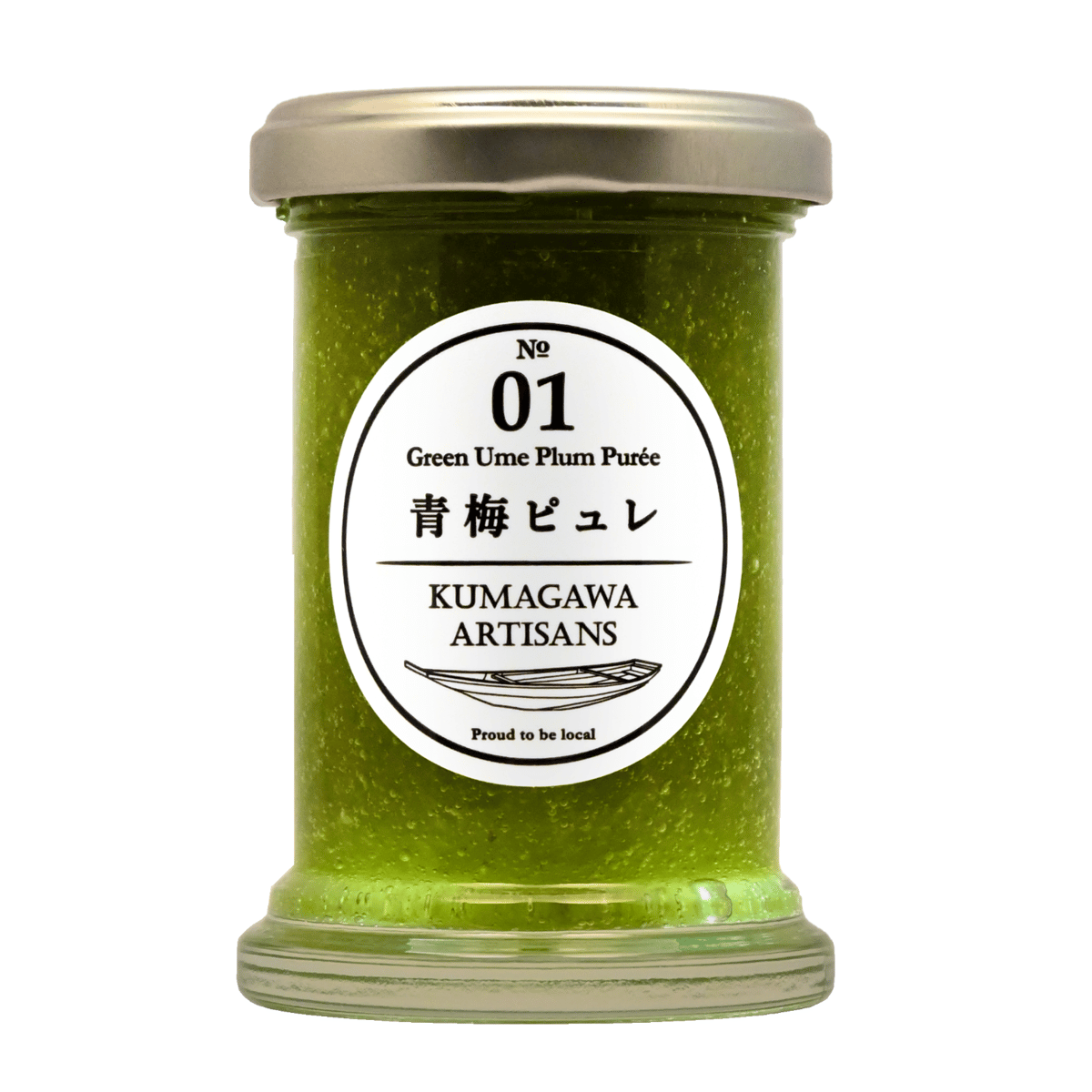 No.01 Green Ume Plum Purée〈青梅ピュレ〉 110g | KUMAGA