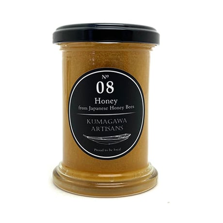 No.08　日本蜜蜂のはちみつ〈 Honey from Japanese Honey Bees 〉 120g