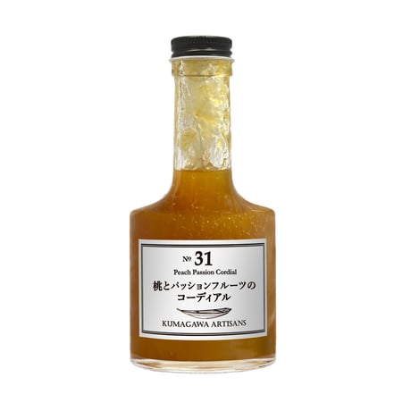 No.31　桃とパッションフルーツのコーディアル