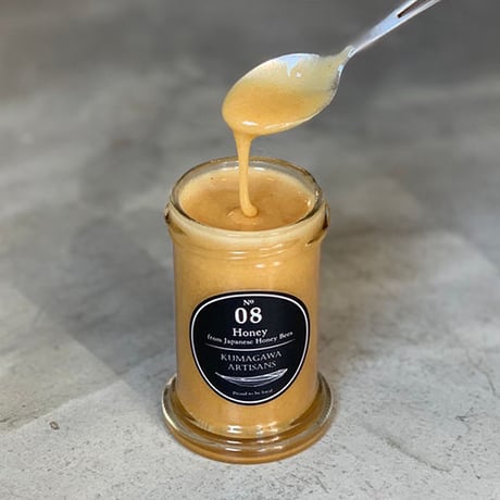 No.08　日本蜜蜂のはちみつ〈 Honey from Japanese Honey Bees 〉 120g