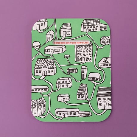 グリーティングカード/New Neighborhood