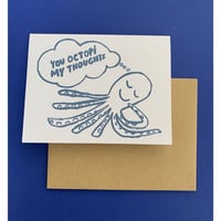グリーティングカード/you octopi my thoughts