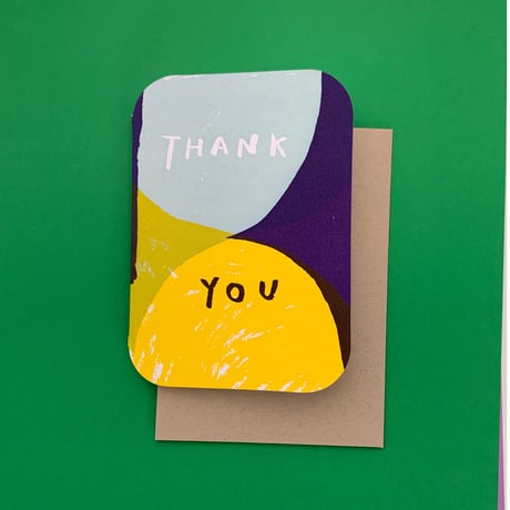 グリーティングカード/Color Study Thank You