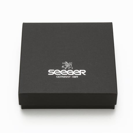 【SEEGER】ヌメクロコ　2つ折純札入れ　Hera（ヘラ）ナチュラル
