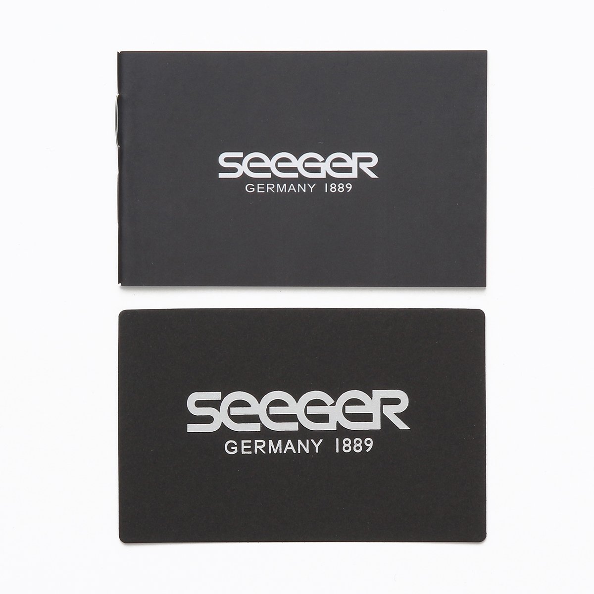 SEEGER】ヌメクロコ ミニ3つ折財布 Theseus（テセウス
