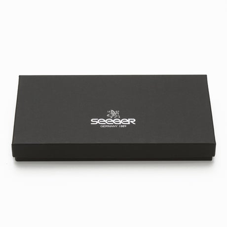 【SEEGER】小銭入れ付長札入れ　Ouranos（ウラーノス）ネイビー