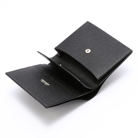 【SEEGER】スミクロコ×ボーダーハード　2つ折財布　Perseus（ペルセウス）ブラック